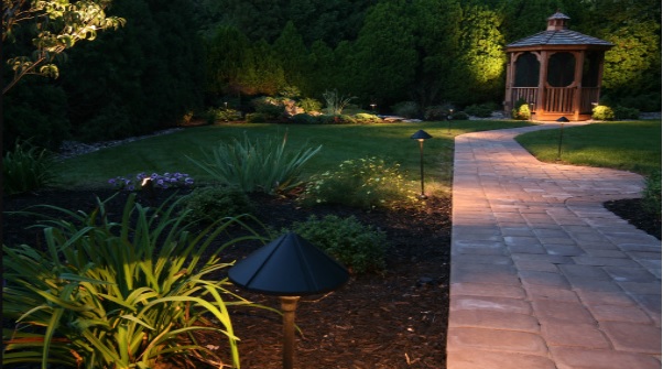 Patio and yard lighting