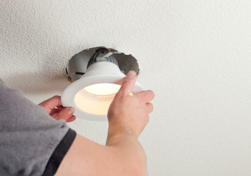 Hire professional light installer